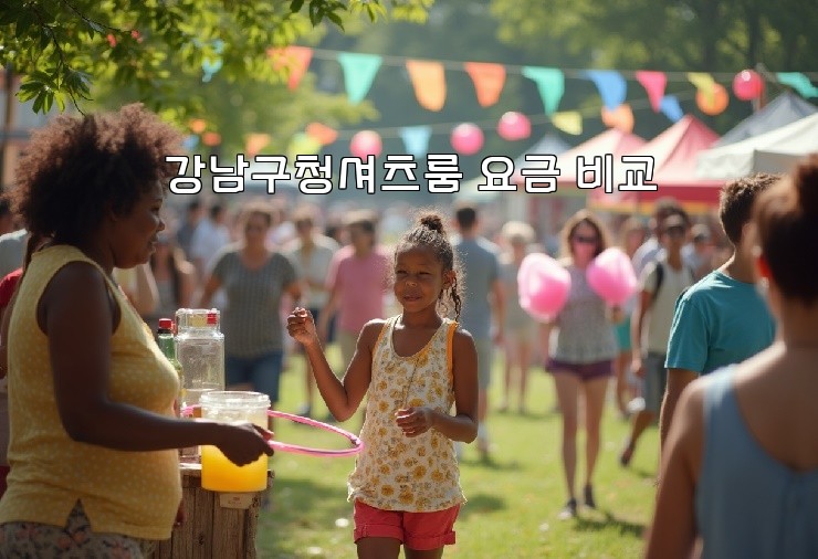 강남구청셔츠룸 요금 비교