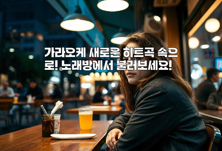 가라오케 새로운 히트곡 속으로! 노래방에서 불러보세요!