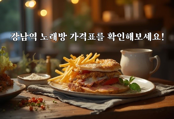강남역 노래방 가격표를 확인해보세요!