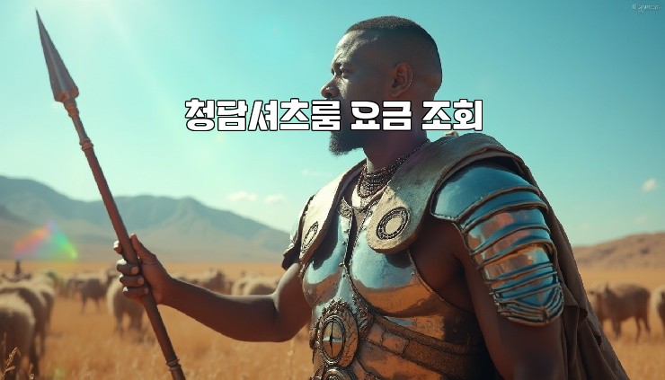 청담셔츠룸 요금 조회