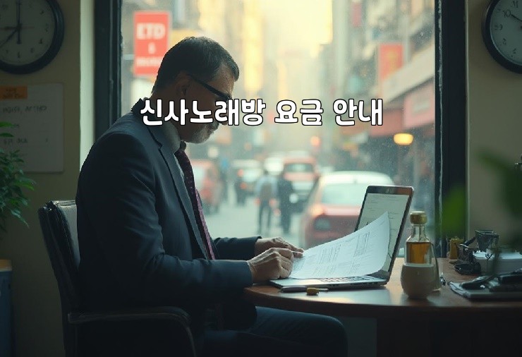 신사노래방 요금 안내