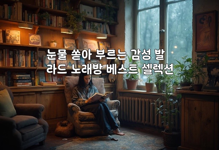 눈물 쏟아 부르는 감성 발라드 노래방 베스트 셀렉션