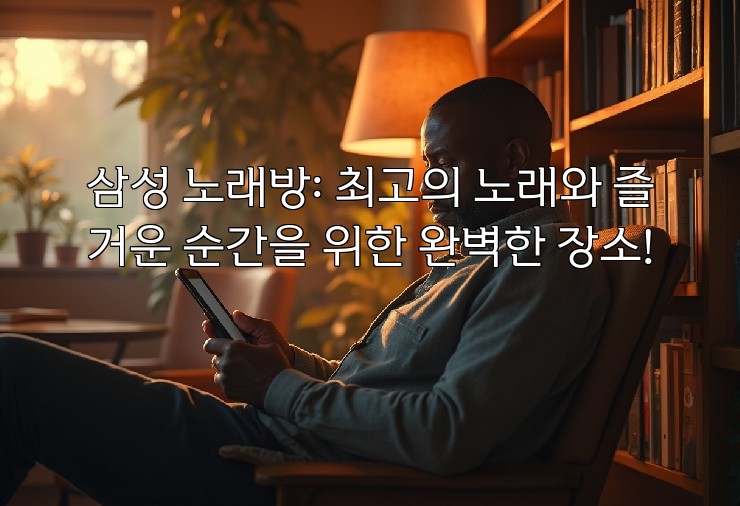 삼성 노래방: 최고의 노래와 즐거운 순간을 위한 완벽한 장소!